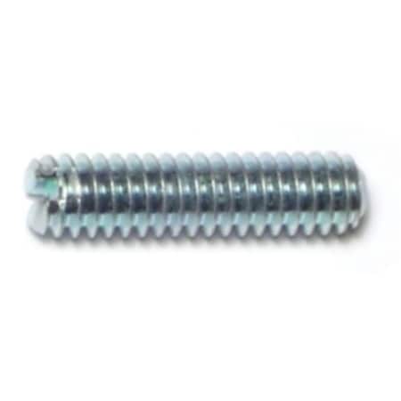 Midwest Fastener 1/4"-20 x 1" Steel Coarse Thread Slotted Headless Set Screws 20PK 71566